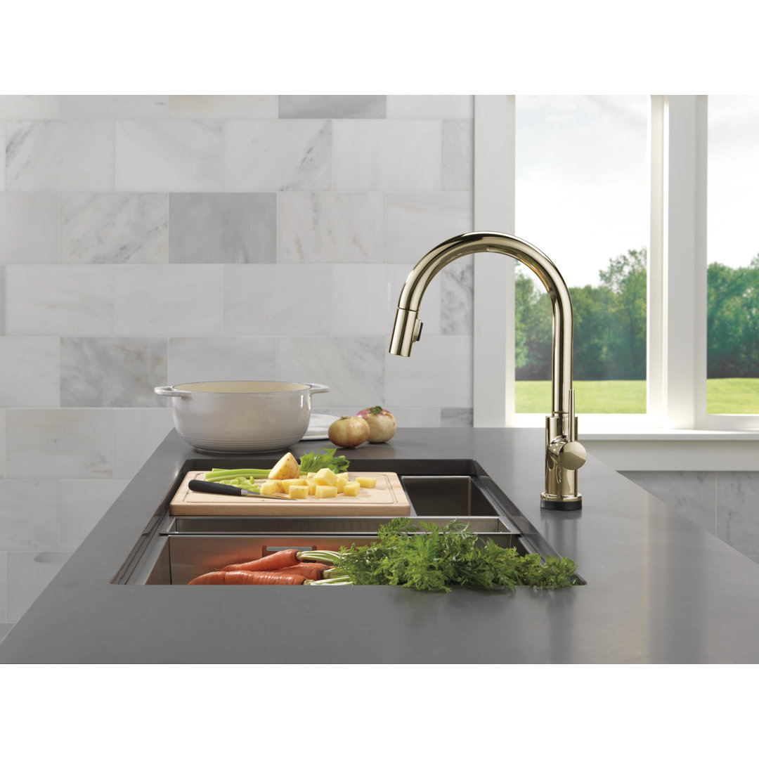 Trinsic Touch2O Kitchen Sink Faucet with Touchless Technology